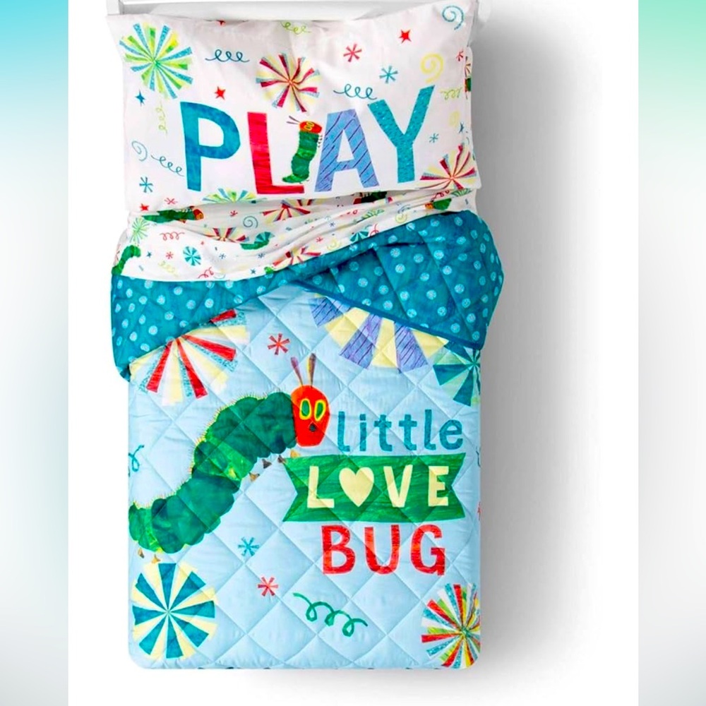 Jay Franco Hungry Caterpillar Toddler Bedding
